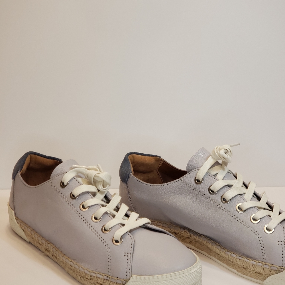 Women's Franco Sarto Leather Sneakers Size US 8 - Picture 9 of 9